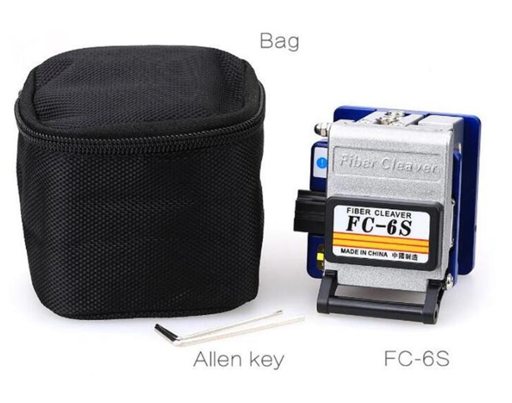 FTTH Fiber Optic Tool Kit mit FC-6S Fiber Cleaver und Faser Abisolieren zange zu Faser Kalten Verbindung