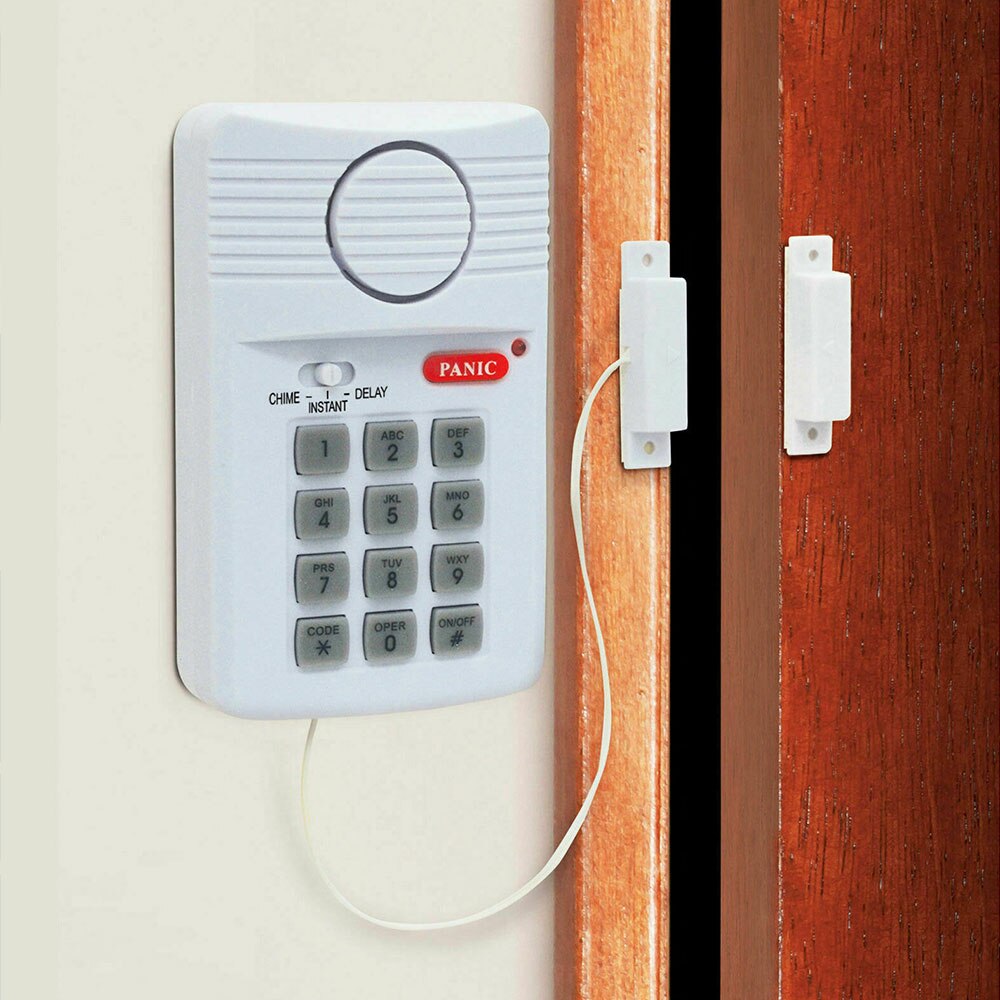 Security Alarm System Kit Anti-theft Home Security Portable Travel Hotel Use Safety Alarm System