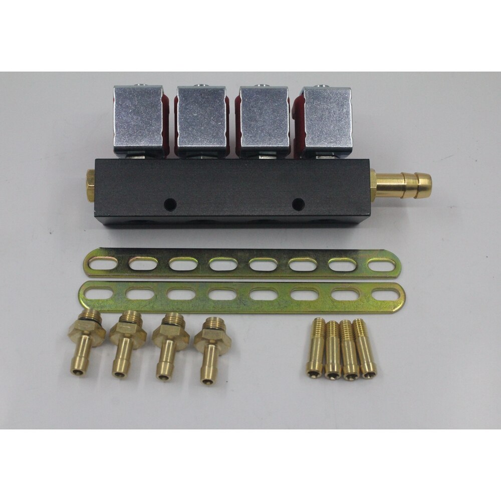 Kits gpl gnc pour rail d'injecteur Valtek, Digitronic type 30 BFC pour 4 cylindres: Gris