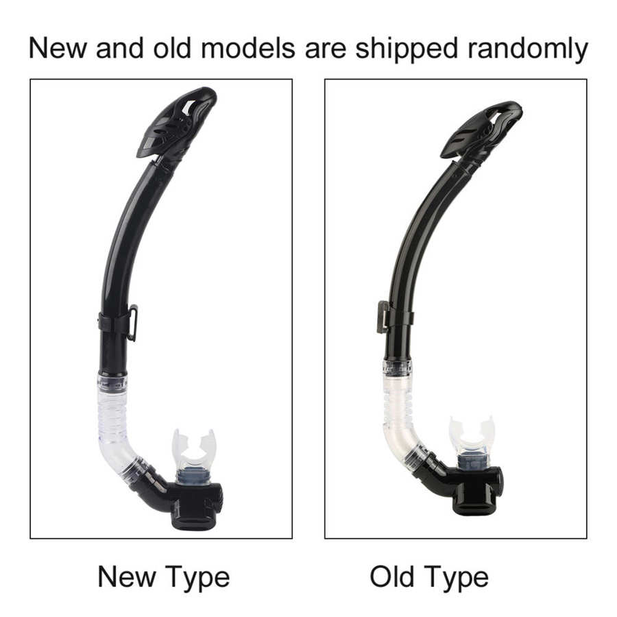 Diving Snorkel Full Dry Snorkel Soft Diving Tube Breathing Tube Swimming Diving Scuba Underwater Breathable Tube