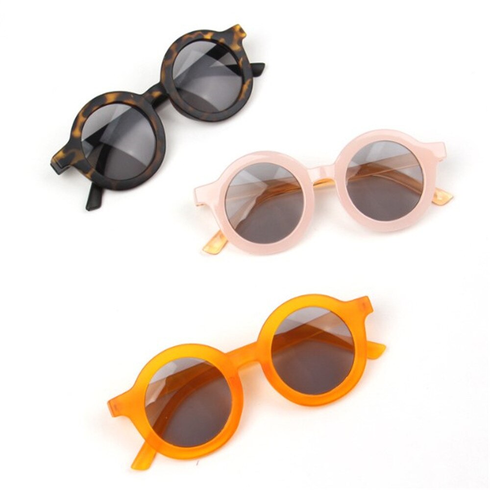 Kids Sunglasses Boys Retro Children Sunglasses Girls Sun Glasses Vintage Baby Oculos simple Wild British Style Eyewear