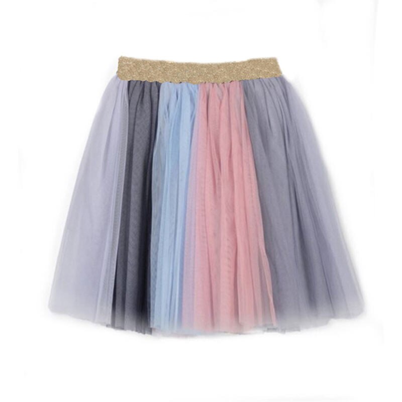 DXTON Baby Girls Skirts Mesh Tutu Kids Skirts Children Girls Tulle Ball Gown Skirts Spring and Winter Party Dance Clothing: RESK113 / 8T