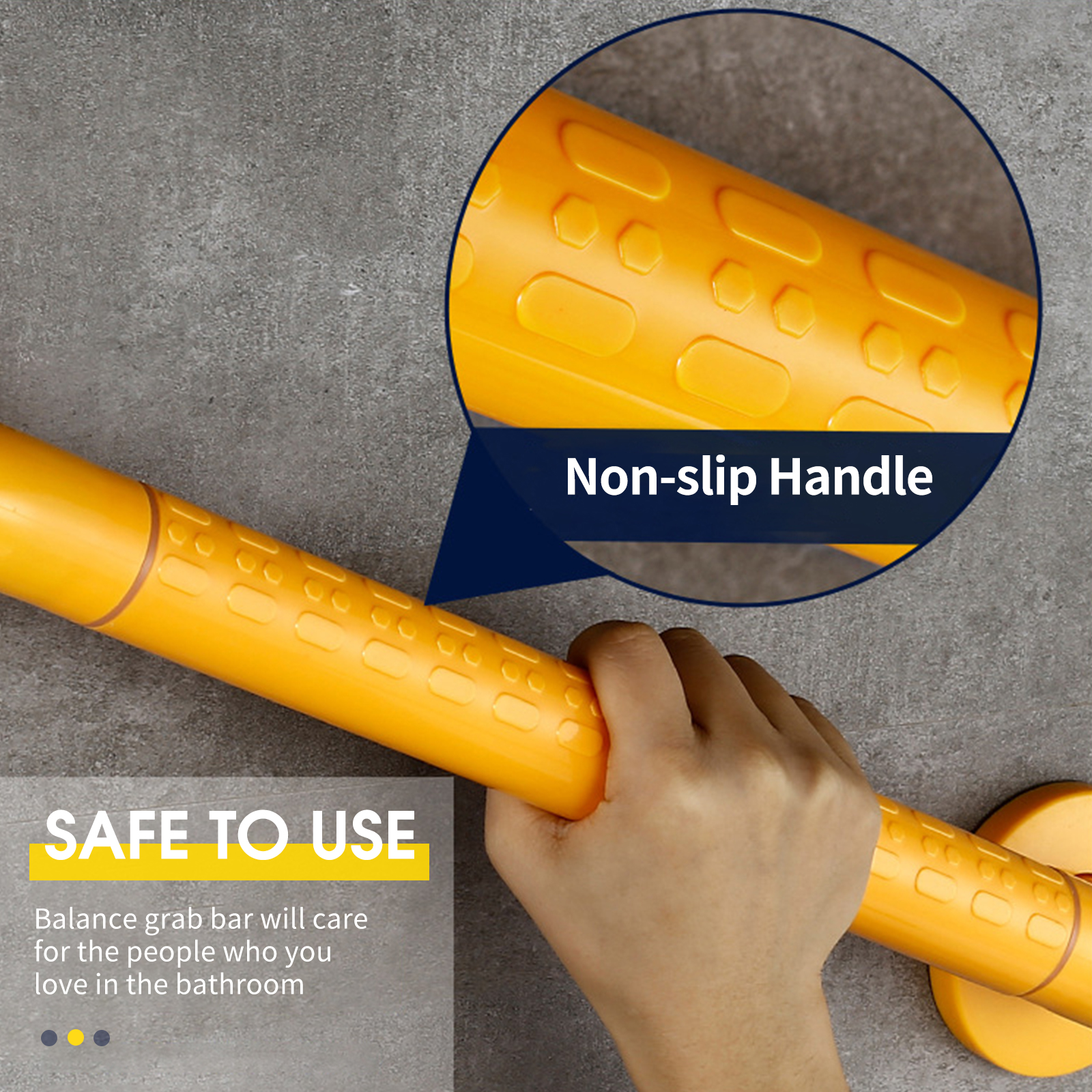 Rvs Non-Slip Badkamer Bad Leuning Grab Toilet Douche Straight Veiligheid Ondersteuning Handvat Oude Mensen Veiligheid Rail