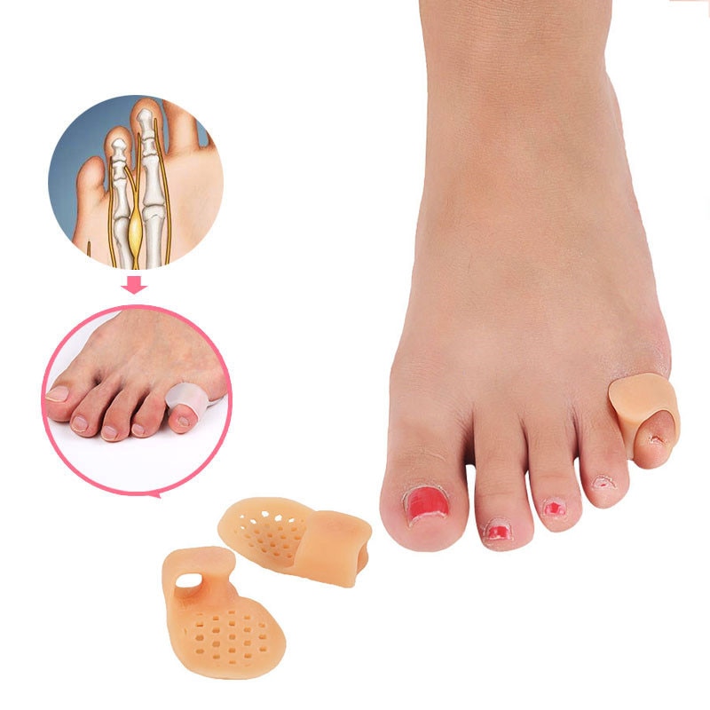 Séparateur d&#39;orteils en silicone réutilisable pour doigt de pied, pour doigt de pied, petit orteil, pouce, ajusteur pour bunion ou hallux valgus, outil de soin protecteur, ,