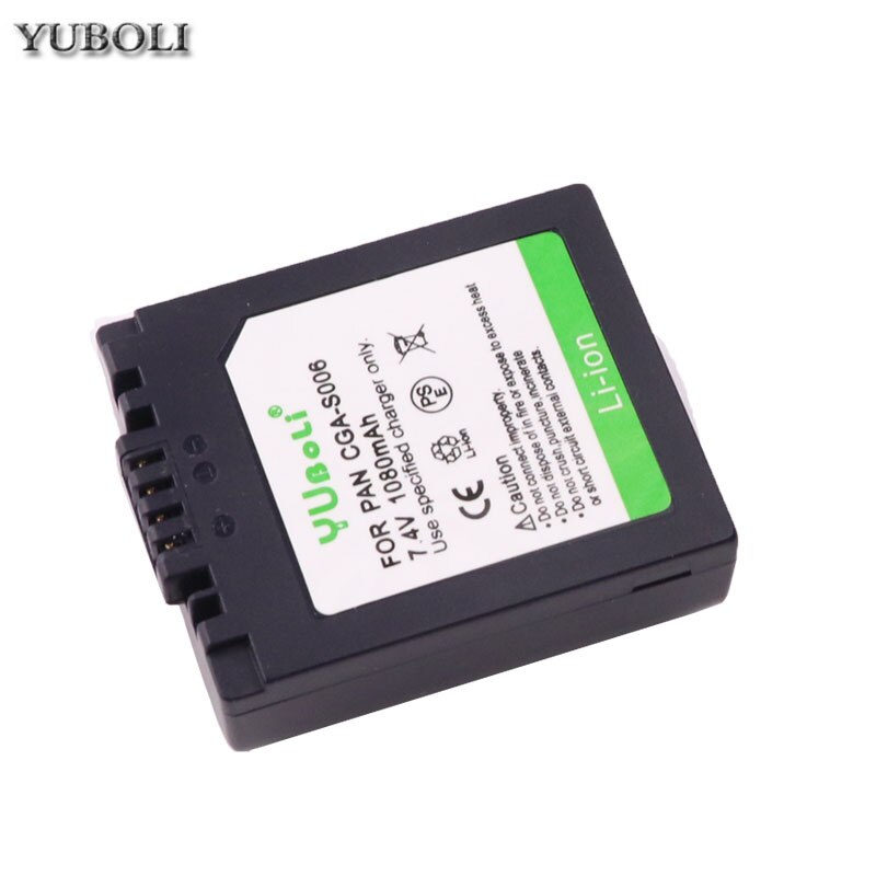 CGA-S006 S006 DMW-BMA7 S006A CGR-S006E Battery +LCD USB Charger for Panasonic Lumix DMC-FZ7 FZ8 FZ18 FZ28 FZ30 FZ35 FZ38 FZ50
