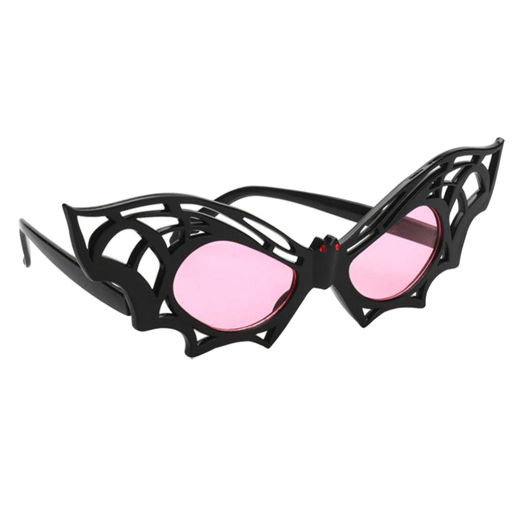 Nouveauté filles chauve-souris femmes lunettes de soleil drôle fête masque pour les yeux accessoires de costumes