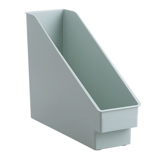 School Supplies Document Storage Basket Desk File Storage Box Office Organizer Magazine Holder: Green