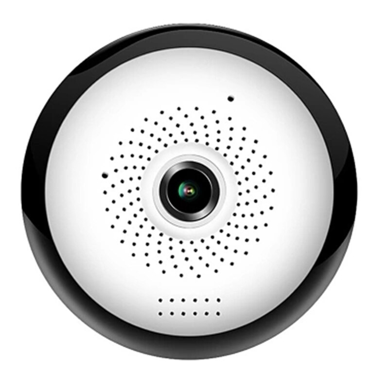 Ts -qx06lh fisheye  vr 360 graders 1.3 millioner pixels panoramakamera trådløst wifi ip kamera (eu-stik)
