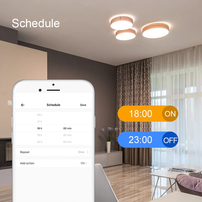 Aubess Ewelink Mini Remote Smart Switch Module Wifi/Bluetooth/2.4G Afstandsbediening Voice Control Werk Met Alexa google Thuis