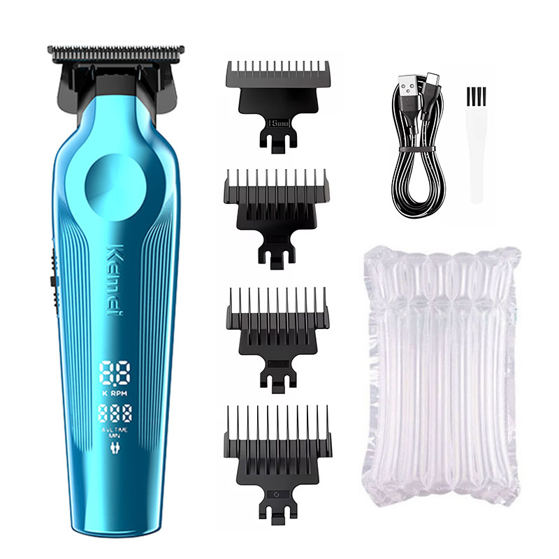 Kemei KM-264 Oplaadbare Elektrische Tondeuse Hoge Snelheid Motor Professionele Mannen Kapper Tondeuse Draadloze KM-2299 Tondeuse: Goud