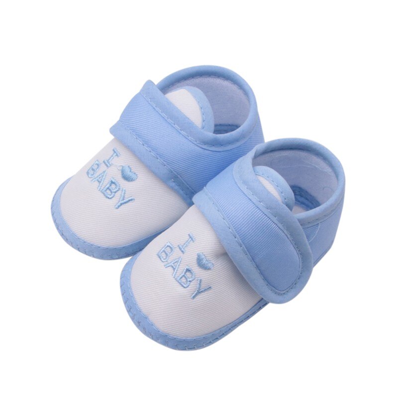 WEIXINBUY zapatos bonitos de verano para bebés, sandalias de algodón para niños, zapatillas para bebés, zapatos de cuna para niños con gancho de 0 a 18 meses, sandalias antideslizantes informales para bebés 3: L / 13-18 meses