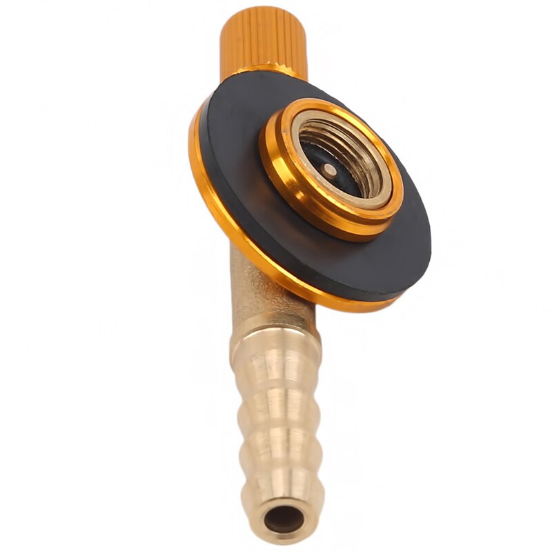 Stainless Steel Outdoor Camping Gas Stove Switching Charging Inflatable Valve Adapter Gas Cartridge Tank Cylinder Adapter