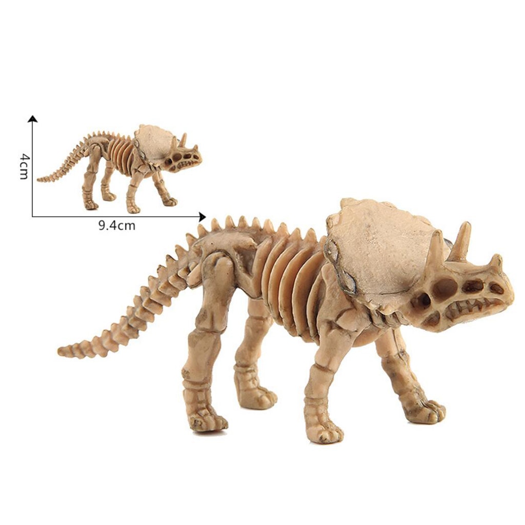12 Stuks Plastic Dinosaurus Skelet Simulatie Dinosaurussen Model Cijfers Toys