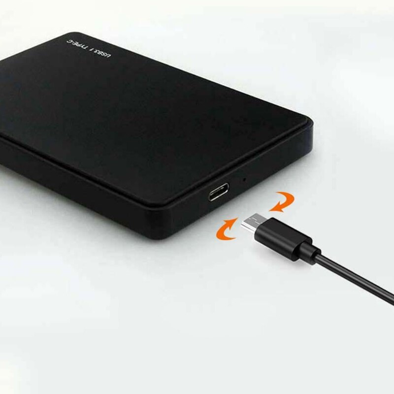 2.5in External Hard Drive Case USB3.0 HDD Hard Disk 1TB/2TB Hard Disk Storage Devices for Computer Desk Laptop