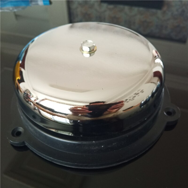 Electric Round Alarm Bell Red 95db 55-150mm 2/3/4/6" Diameter Metal Suitable for residential building, office, factory school