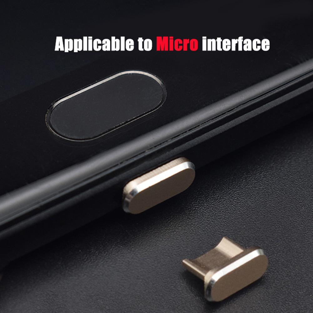 Conector Micro USB tipo C para auriculares, puerto de carga, portátil, antipolvo, eliminación de tarjetas, Pin para Samsung, iPhone, Huawei, iPhone, 1 ud.