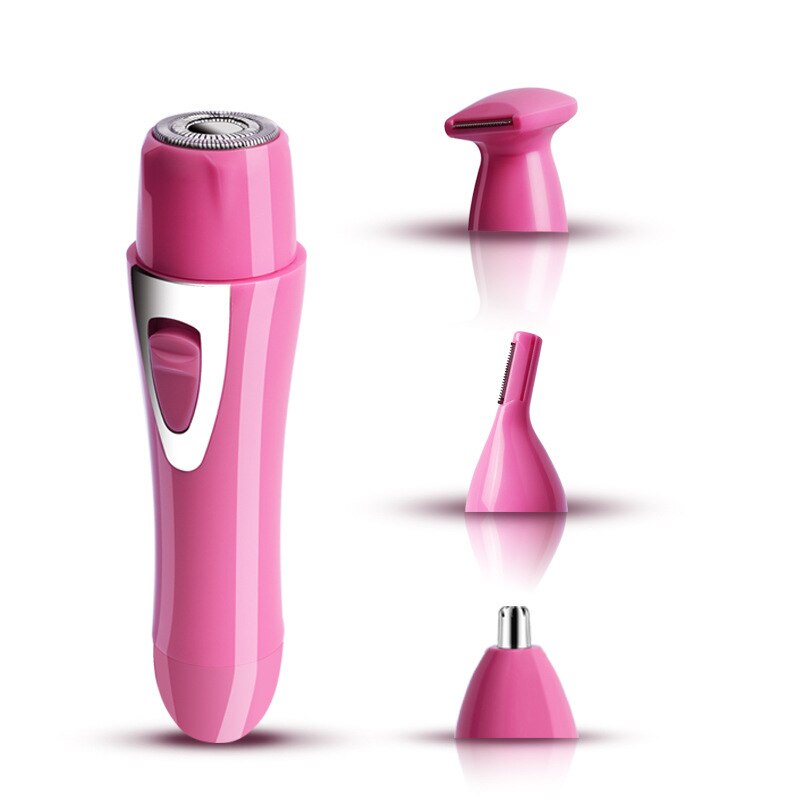 4- in- 1 epilator wenkbrauw neus haartrimmer haar ontharing scheerapparaat tondeuse schoon draagbaar multifunctioneel oplaadbaar unisex gezicht