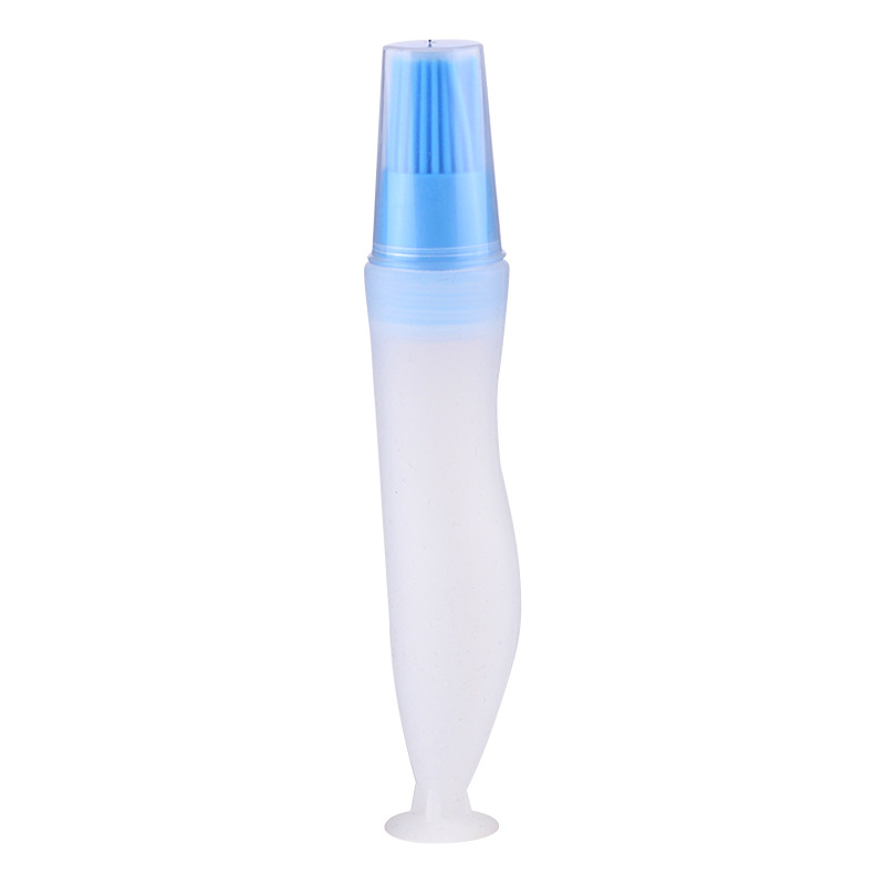 Portable Silicone Oil Bottle with Brush Grill Oil Brushes Liquid Oil Pastry for Kitchen Baking BBQ Tool Kitchen Tools for BBQ: C-3