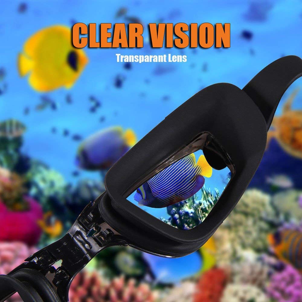 Swimming goggles HD Anti-Fog 100% UV adjustable glasses belt swim goggle adult Waterproof prescription glasses