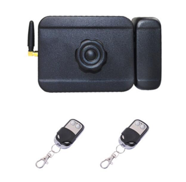 battery power 4 remote controls wireless outdoor gate door castle electric bolt lock (no battery included): 2 remote control