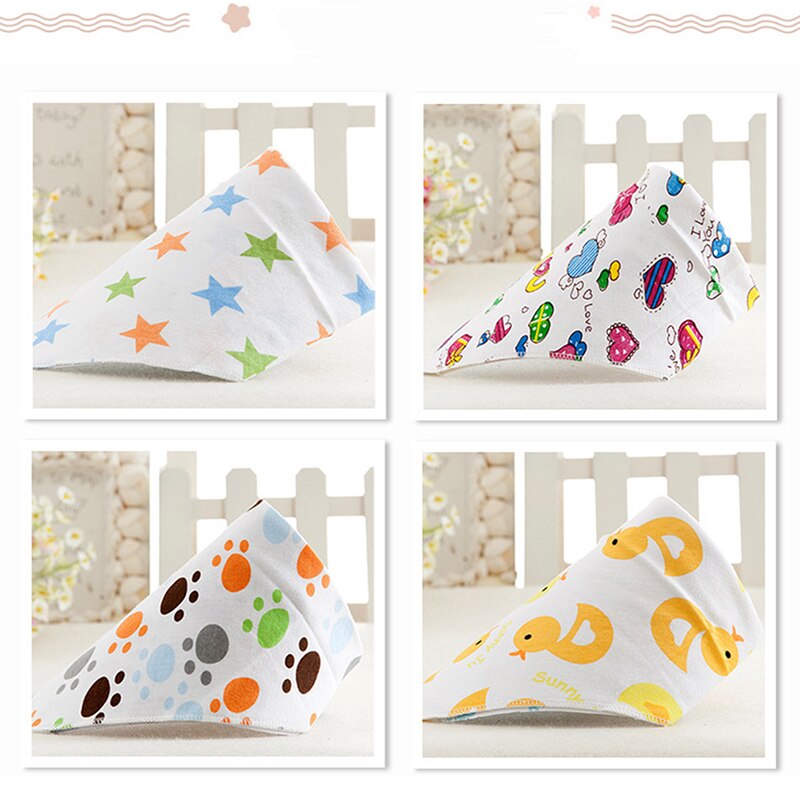 Katoenen baby bandana slabbetjes print baby voedingsdoek pasgeboren babador smock kinderen boerendoek goedkope babyspullen