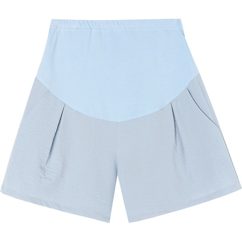 Pantalones cortos de maternidad para mujer embarazada, Shorts de lino y algodón, informales, sueltos, para primavera y verano, 2022