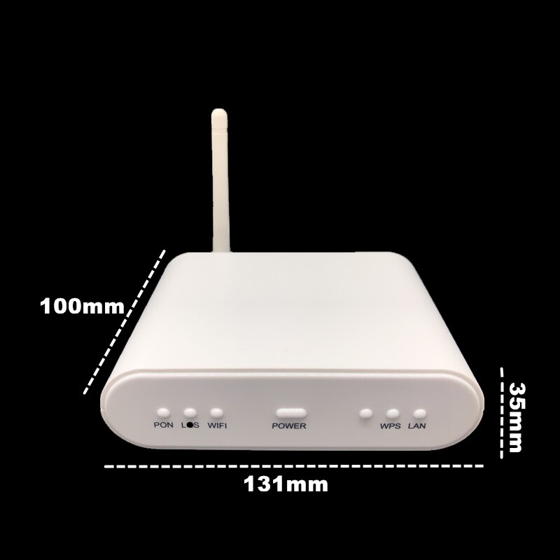 ONU EPON 1,25G GPON 2,5G XPON (1,25g/2,5g) ONU mit wifi FTTH NETZWERK onu wifi Modem 10/100/100 0M RJ45 WIFI 2,4G FÜR OLT schalter