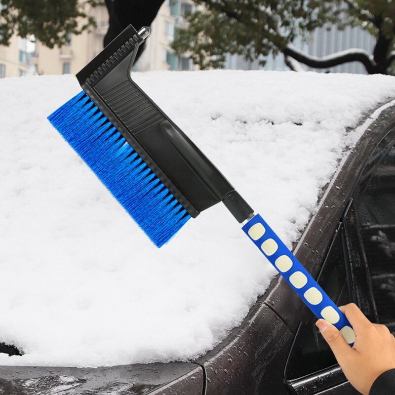 3-In-1 Multi-Function Car Snow Removal Shovel Car Snow Ice Brush Glass Defrosting Deicing Cleaning Tool SNO88