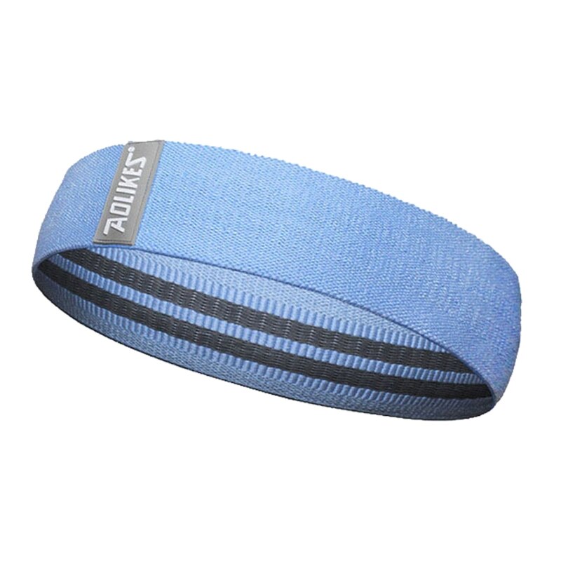 448D Workout Loop Bands, Resistance Bands Legs and Butt Hip Circle Resistance Bands Non-Slip Resistance Loop Exercise Bands: quiet blue / L