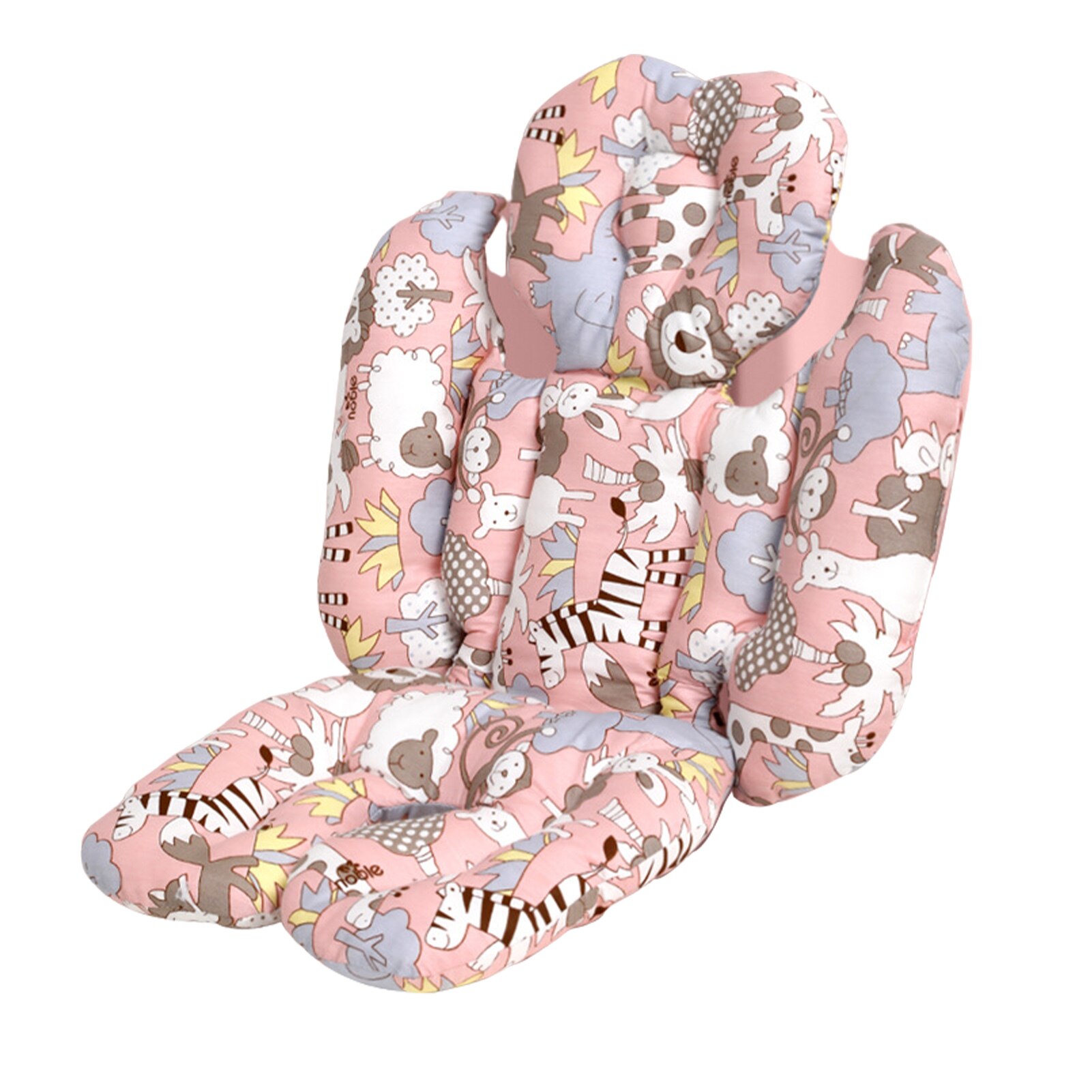 Doublure pour poussette, coussin de siège de voiture pour bébé,tapis en coton pour fauteuil de nourrisson, matelas pour landau, couvre-lit pour enfant, accessoires pour voiturettes,: D