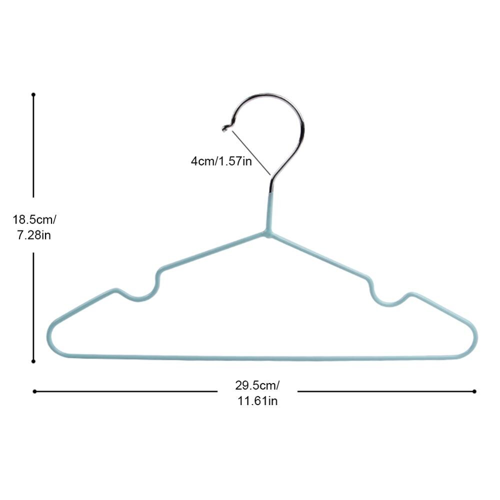 10pcs Kids Clothes Hangers For Jeans Pants Coat Hanger Home Storage Holder Dress Long Racks Plastic Clothing Hanger
