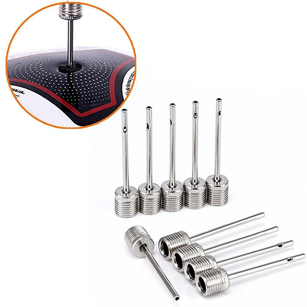 Sport Bal Opblazen Pomp Naald Voor Voetbal Basketbal Voetbal Opblaasbare Lucht Adapter Stalen Pomp Pin M0h1