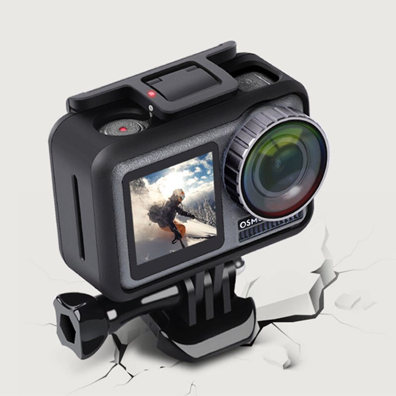 OSMO Aktion Kamera KäFeige Schutzhülle Halterung für DJI Osmo Aktion Sport Kamera Rahmen Hülse Gehäbenutzen W/Objektiv Abdeckung zubehör
