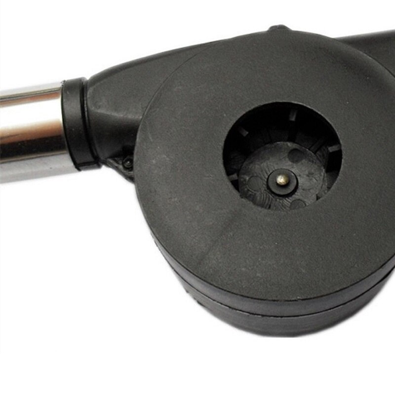 25*8cm Cooking Useful Outdoor Useful Hand Crank Barbecue Fan Air Blower Cooking BBQ Briquettes Black Air Blower