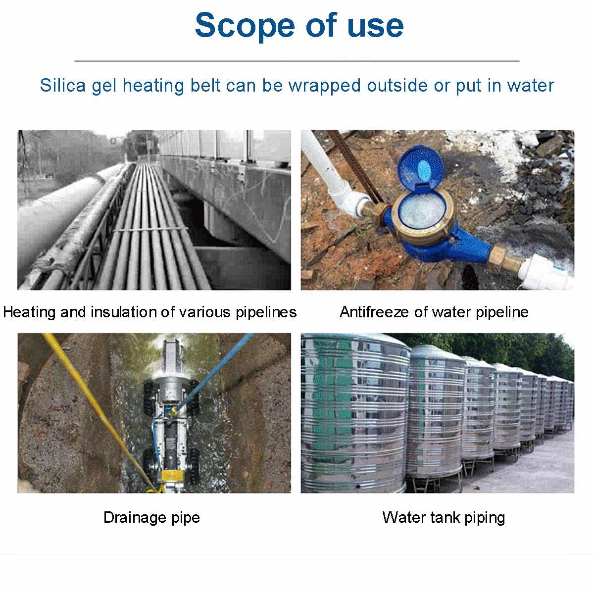 200-20M 12K Low Cost Carbon Warm Floor Cable Carbon Fiber Heating Wire Electric Hotline Infrared Heating Cable