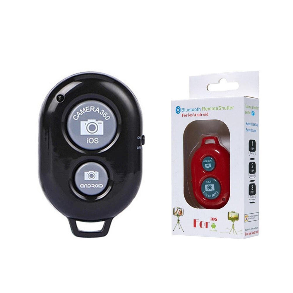Draadloze Sluiter Afstandsbediening Mobiele Telefoon Enkele Selfie Stok Sluiter Automatische Afstandsbediening Voor Ios Android