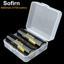 Sofirn 21700 Batterij 4000 mah Oplaadbare li-ion Batterij 40A 3.7 V 21700 Cell Oplaadbare batterijen
