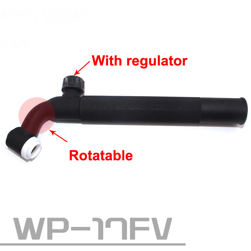 Torcia per saldatura Tig testa flessibile WP17 WP17F WP17V WP17FV torcia TIG corpo raffreddato ad aria testa girevole 150 amp accessori per saldatura Tig