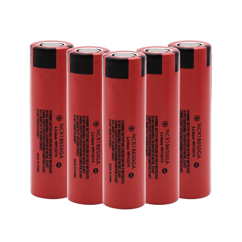 100% NCR 18650GA 30A of 3.7 V 3500mAh 18650 rechargeable flat-top lithium battery suitable for power tool batteries