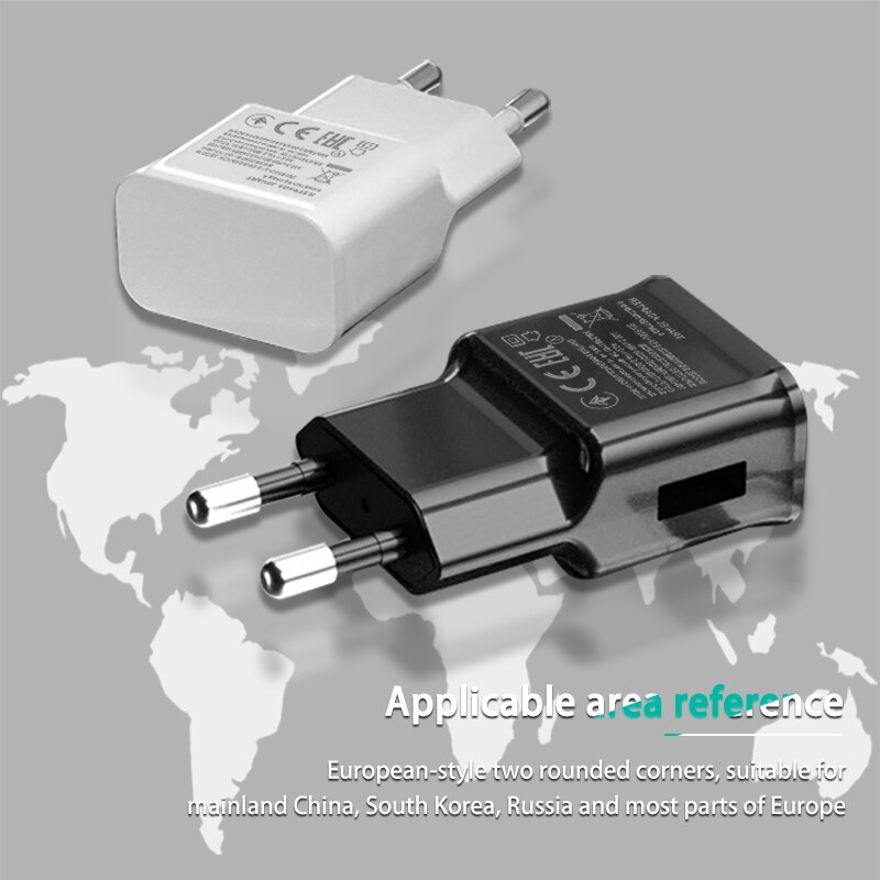 20 Teile/los 2in1 USB Ladegerät Adapter mit Typ C Usb Kabel Für Samsung S8 S9 S10 9V 1,67 A adaptive Schnelle Lade USB Ladegerät