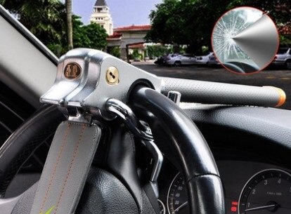 Air lock Car steering wheel lock auto anti theft: 2001A20 grey