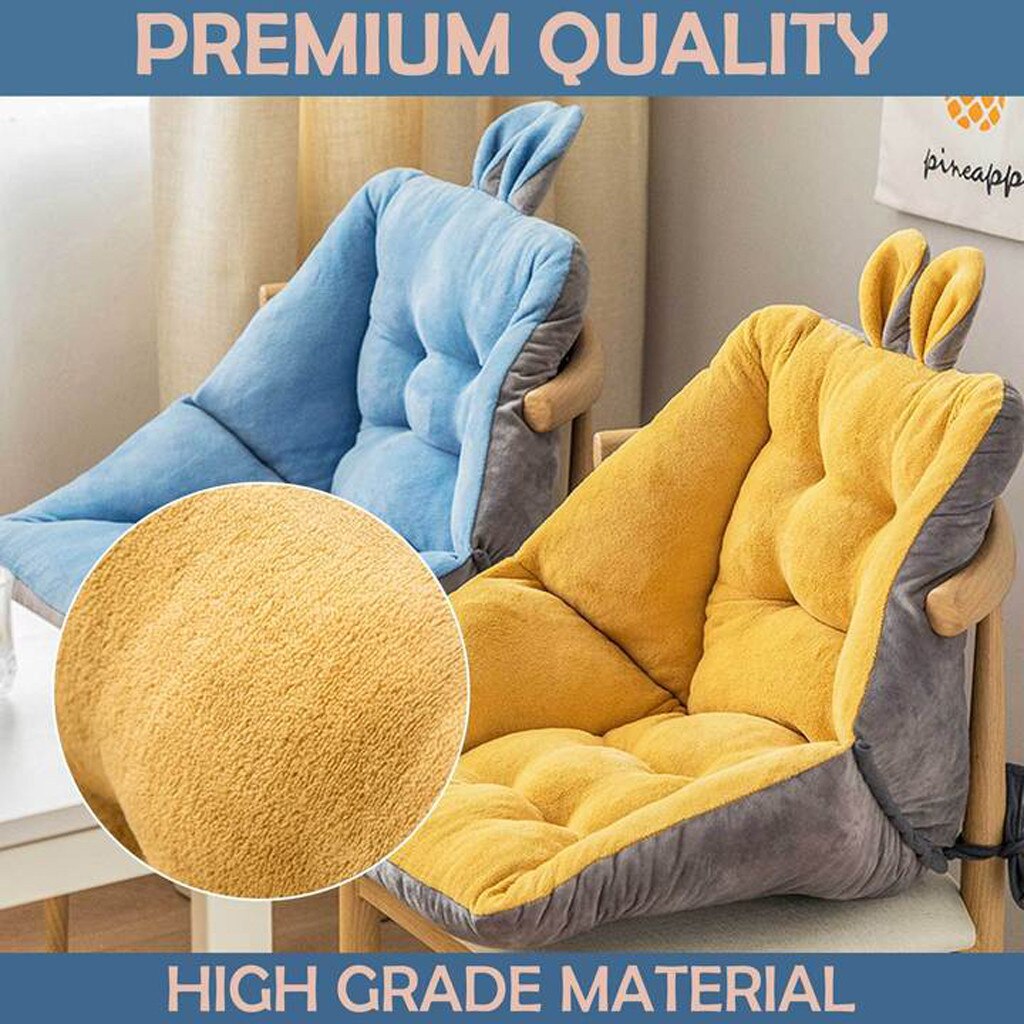 Semi-gesloten Een Zitkussen Stoelkussens Bureau Zitkussen Warm Comfort Zitkussen Pad Bureaustoel Zitkussens