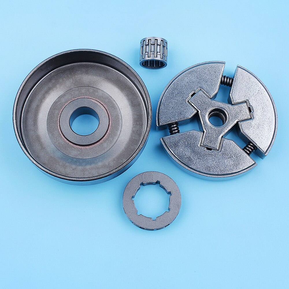 3/8 6T Kettingzaag Koppeling Drum Tandwiel Kit met E-Clip en Ringen