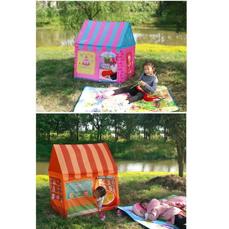 Kid Play Tent Children Playhouse Indoor Outdoor Toy Play House for Boy Girl Perfect for Birthday