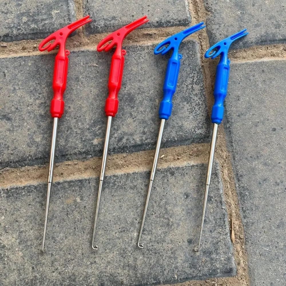 Separador de anzuelos de pesca multifuncional 3 en 1, herramientas para atar nudos, aparejo, Extractor de seguridad, herramientas para atar nudos