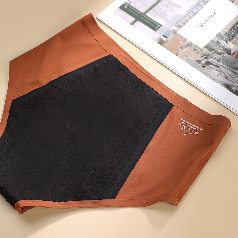 2022 Mid-Rise Seamless Menstrual Period Panties 4 Layers Absorbent Leak Proof Culotte Lengthened Menstrual Panties
