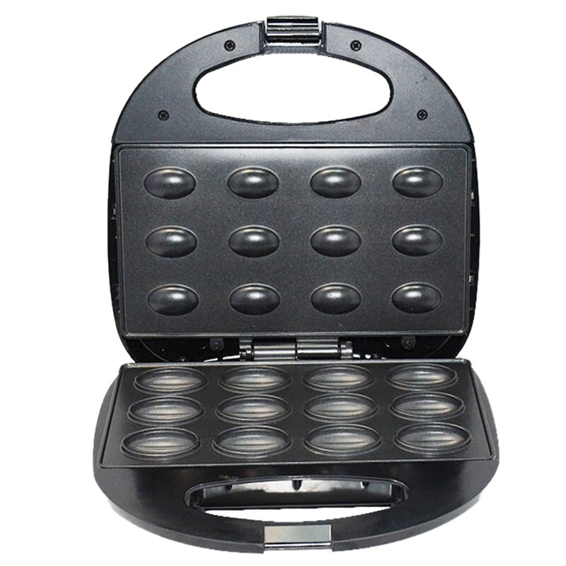 Máquina eléctrica para hacer tortas de nogal, máquina automática para hacer gofres en forma de galleta, máquina para hacer Pan, tostadora de hierro, hornear, sartén para el desayuno, horno, enchufe europeo