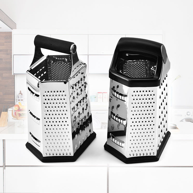 Stainless Steel Grater Six-sided Planing Machine Multifunction Potato Slicer Vegetable Chopper Kitchen Gadget