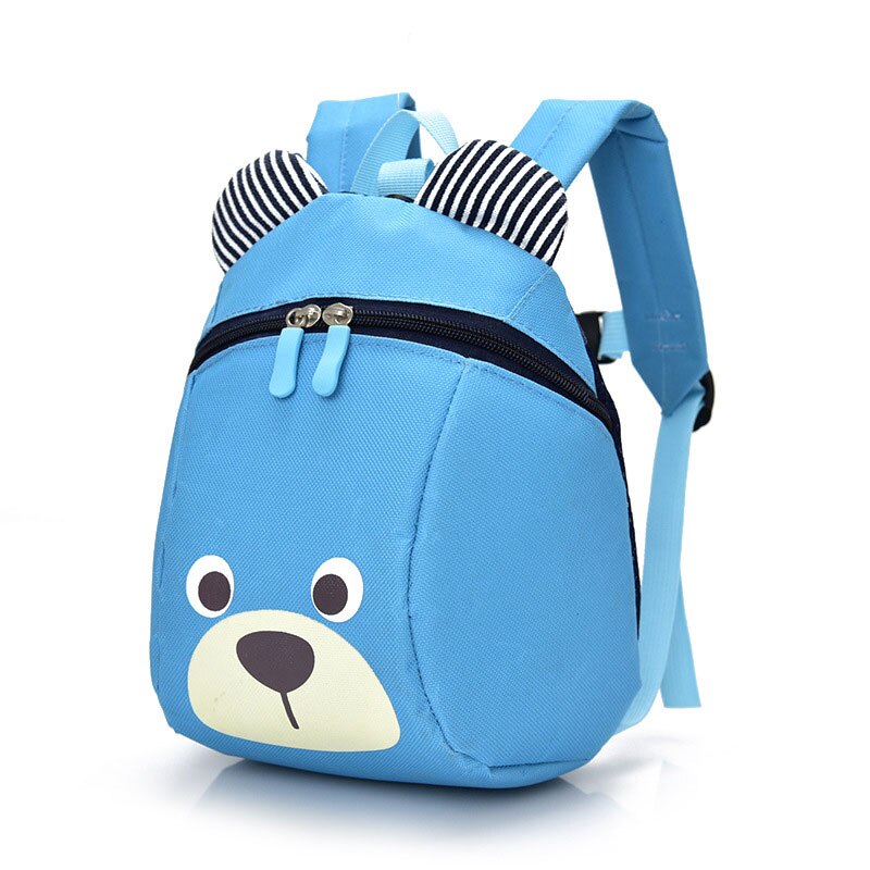 Mochila Infantil Kinderen Schooltassen Leuke Anti-Verloren Kinderen Rugzak Schooltas Rugzak Voor Kinderen Baby Tassen: light blue