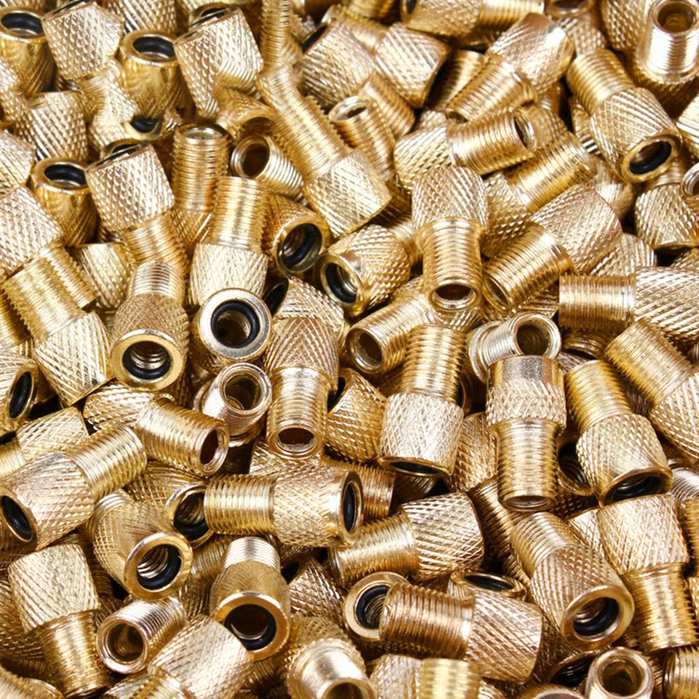 10 stücke Durcheinander Ventil Adapter Pumpe Fahrrad Konvertieren presta Schrader Konverter MTB Rennrad Pumpe Stecker Fahrrad Zubehör
